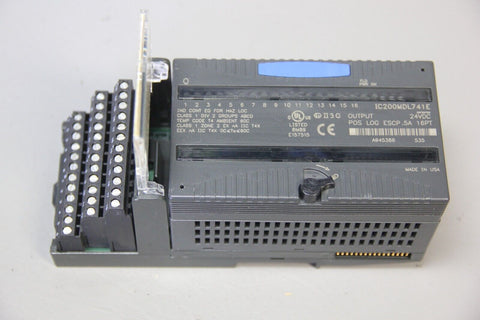 GE VERSAMAX PLC MODULE IC200MDL741E