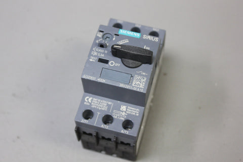 SIEMENS MOTOR PROTECTOR/BREAKER 3RV2011-0CA10