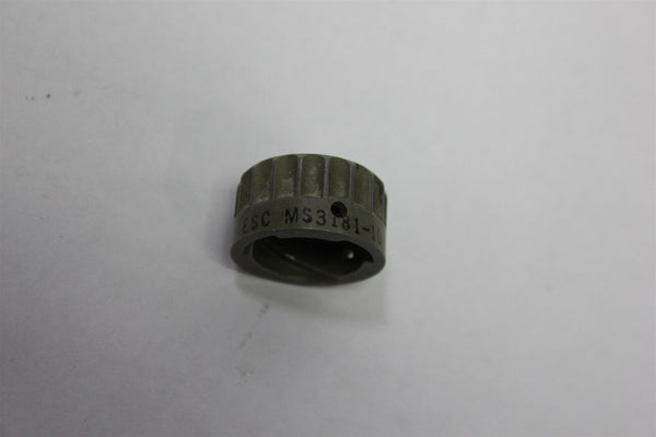  ESC/GLENIAR MIL SPEC CIRCULAR CONNECTOR RECEPTACLE COVER MS3181-10 