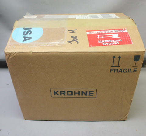 NEW KROHNE OPTIFLUX 6300 1/2" FLOW SENSOR & SIGNAL CONVERTER