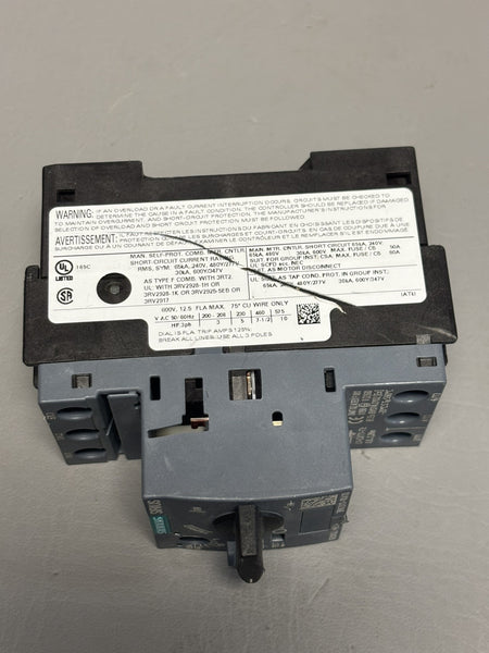 SIEMENS CIRCUIT BREAKER 3RV2011-1AK10