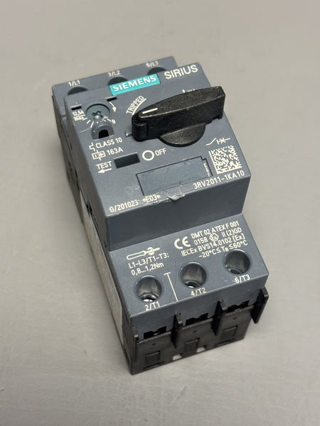 SIEMENS CIRCUIT BREAKER 3RV2011-1AK10