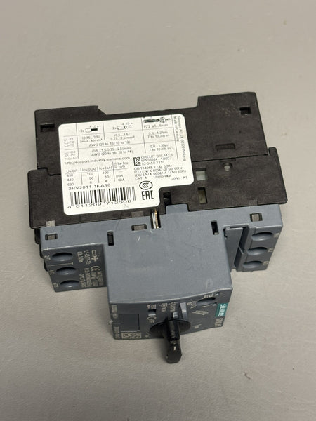 SIEMENS CIRCUIT BREAKER 3RV2011-1AK10