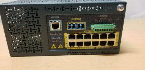 Cisco 2955 12 Port Industrial Ethernet Switch 2 Port W/Fiber WS-C2955S-12