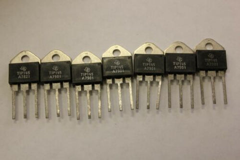 7 TI TIP145 Transistors