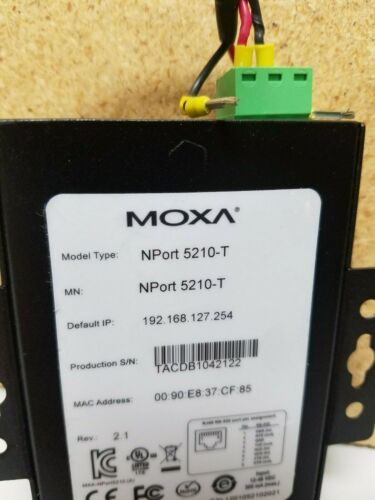 Moxa NPort 5210 Serial Device Server