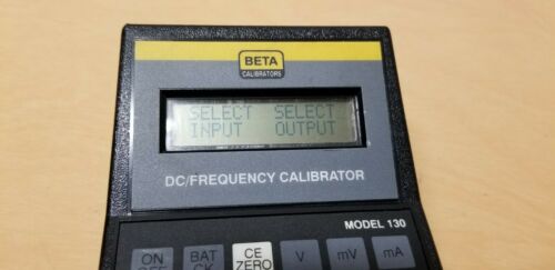 Beta DC Frequency Calibrator Model 130 With AC Charger