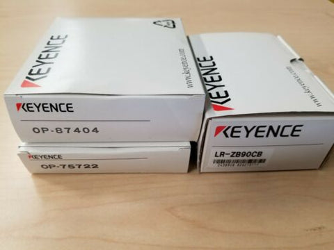 New Keyence Laser Distance Sensor + Cable + Bracket LR